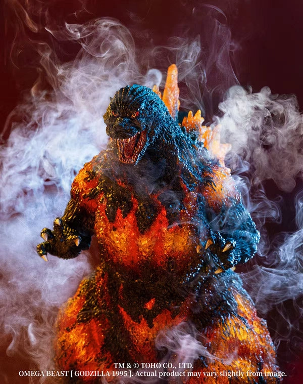 Burning Godzilla 1995 (Deluxe 30th Anniversary Ltd. Ed.) Statue Collectors Toy Sound Effect