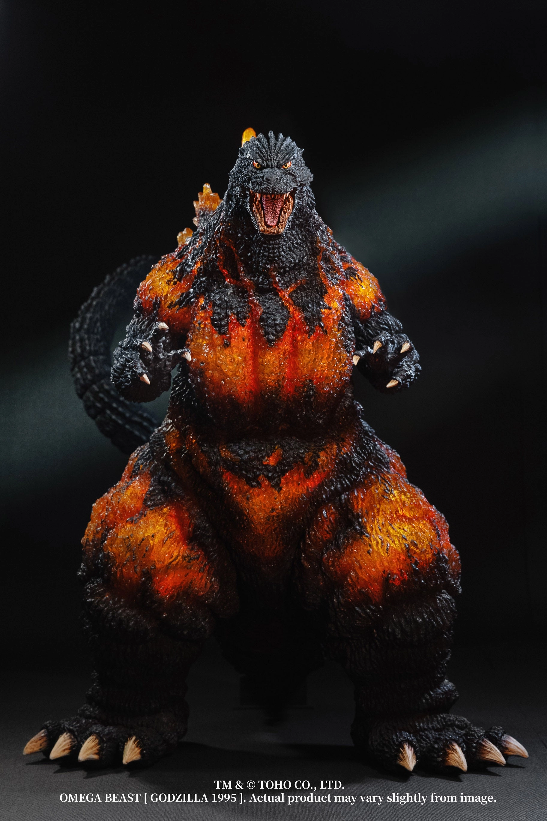 Burning Godzilla 1995 (Standard 30th Anniversary Ltd. Ed.) Statue Retail Package Rare Find