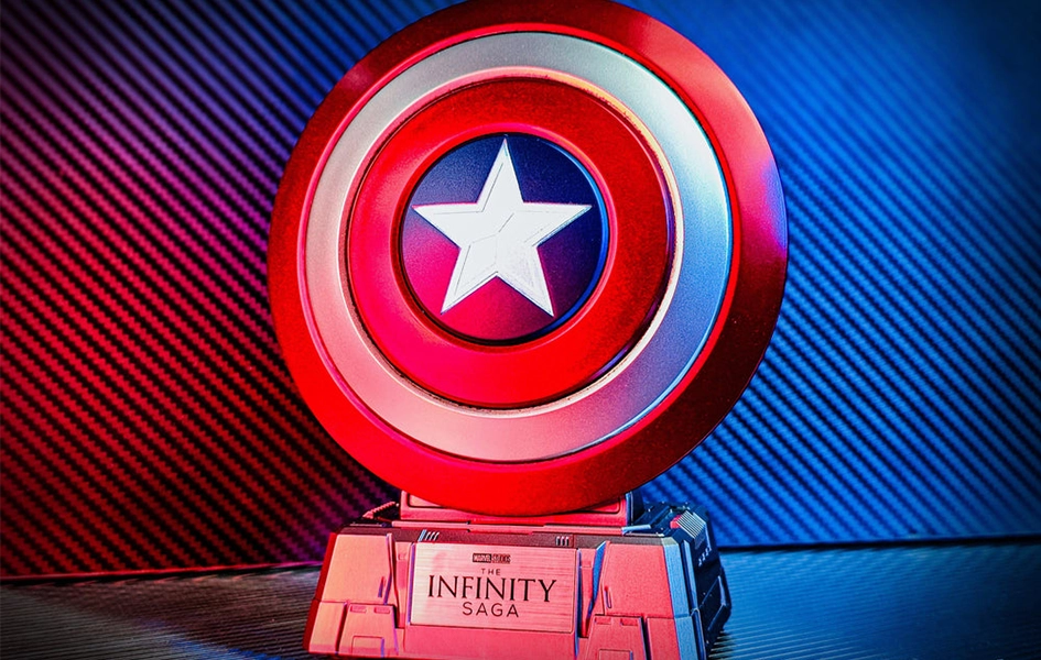 Year Round Captain America Pressure-Relief Shield w/ Bluetooth Speaker