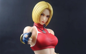 PVC Replica King of Fighters XIV - Blue Mary 1/4 Scale Statue
