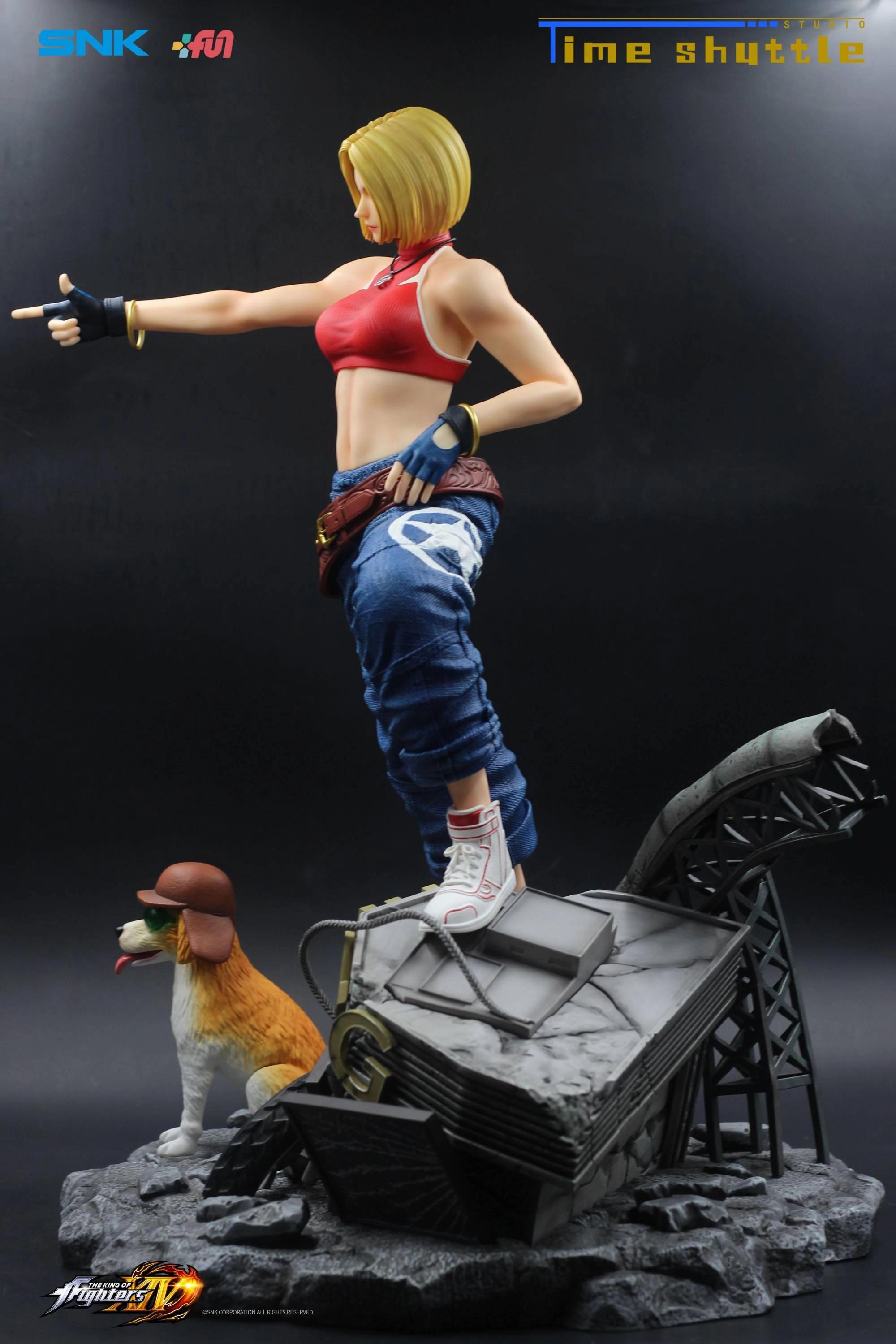 Epoxy Resin King of Fighters XIV - Blue Mary 1/4 Scale Statue