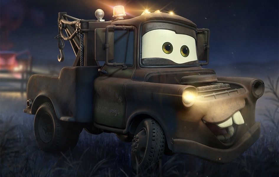 Display Figure Mythological God Cars - Tow Mater Art Scale 1/10