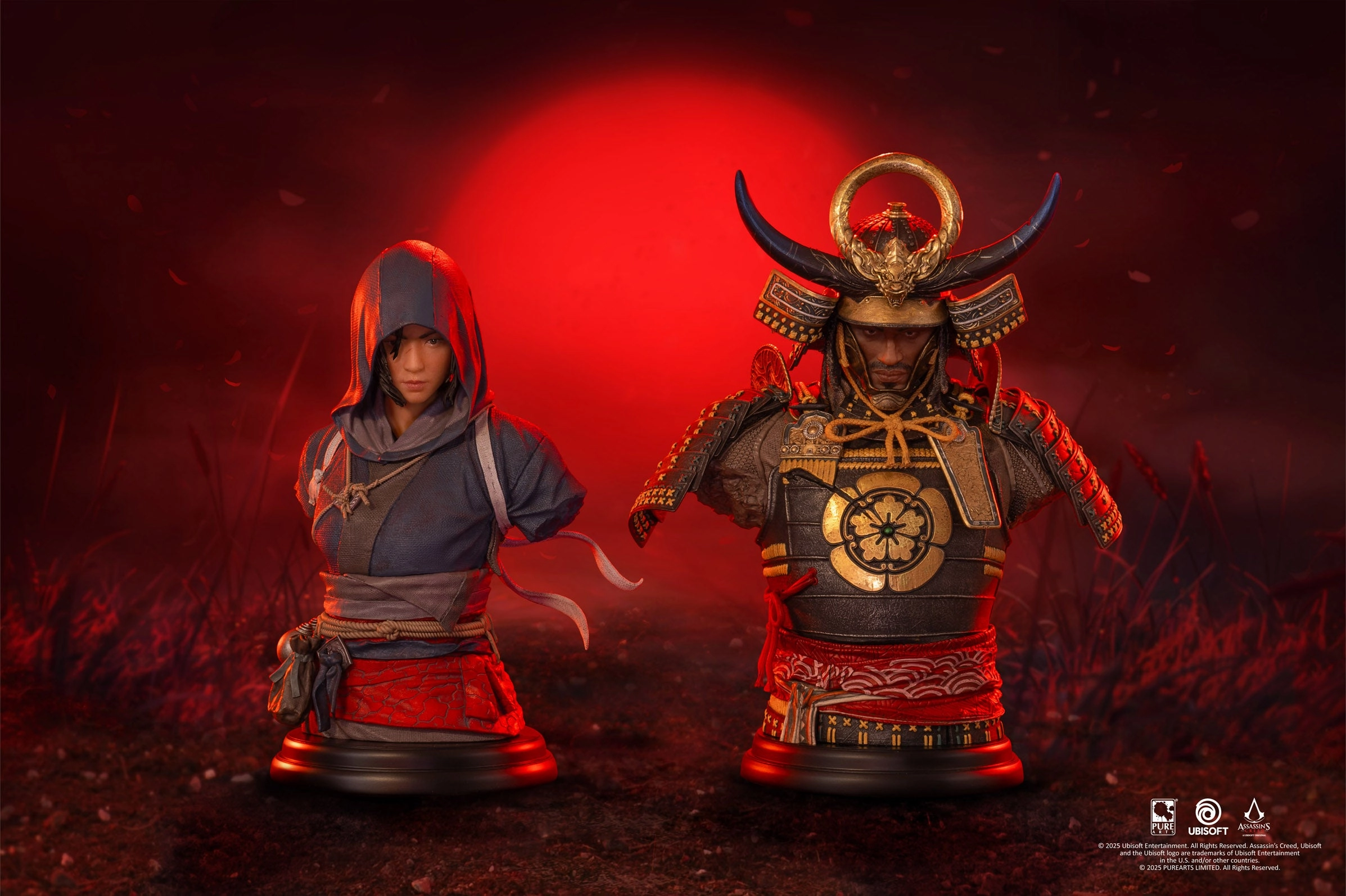 Interactive Toy Assassin's Creed Shadows - Yasuke 1/4 Scale Bust