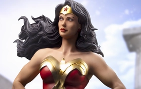 DC Trinity - Wonder Woman Legacy Replica 1/4 Display Statue