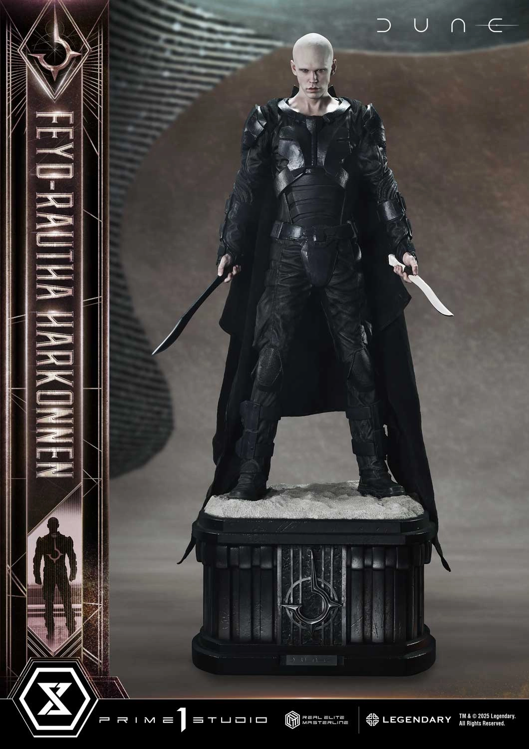 Dune: Part 2 - Feyd-Rautha Harkonnen (Regular) 1/3 Scale Statue Articulated Joint Blind Box