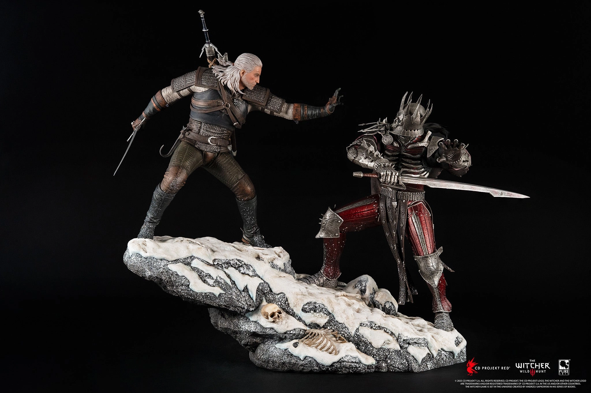 The Witcher 3: Wild Hunt - Geralt vs. Eredin 1/6 Scale Diorama Modern Art