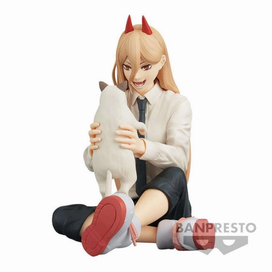 CHAINSAW MAN - Power & Meowy - Break time Collection  Banpresto/Bandai Name Make Mark Achieve