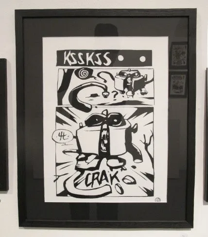 Action Goods Chaos Kong Expo - Peinture A3 4