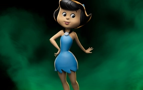 Betty Rubble Art Scale 1/10 Egyptian Art Retro Game