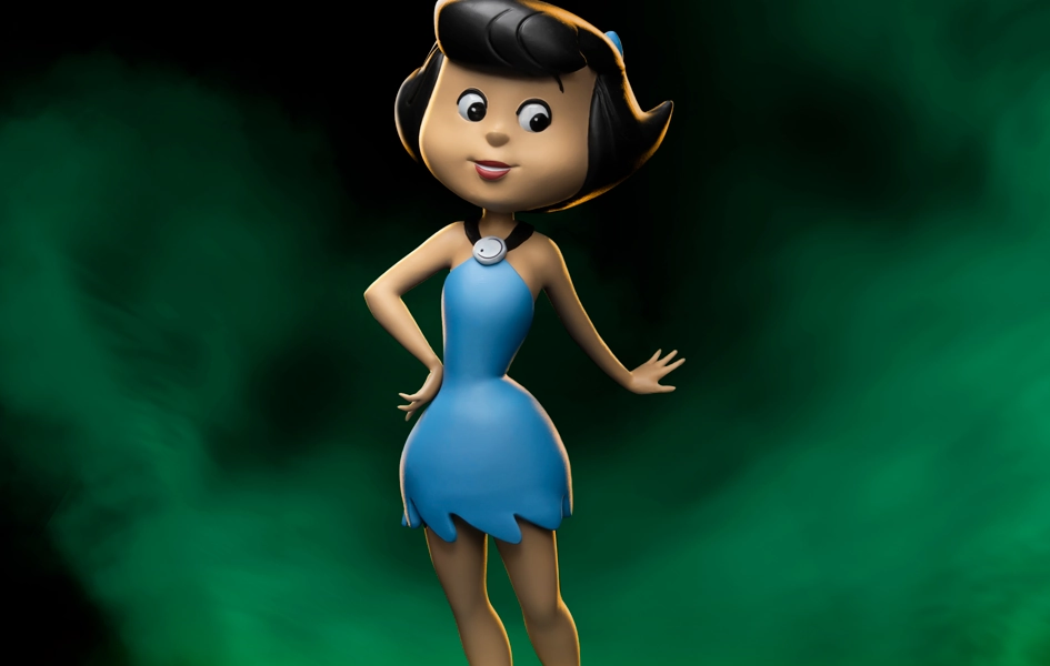 Betty Rubble Art Scale 1/10 Egyptian Art Retro Game