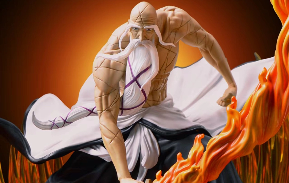 Bleach - Genryusai Shigekuni Yamamoto 1/10 Scale Statue Mini Collectible Limited Toy