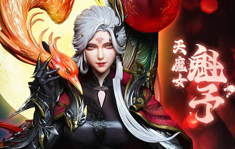 Felt Toy Chinese Paladin: Sword and Fairy, Witch Kuiyu 1/4 Sclae Statue