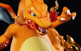 Charizard Big Scale Statue Modernist Sculpture Kawaii Design