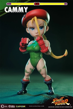 QBitz Street Fighter Series Cammy Soft Vinyl Action Figure Side Story Team Coordination
