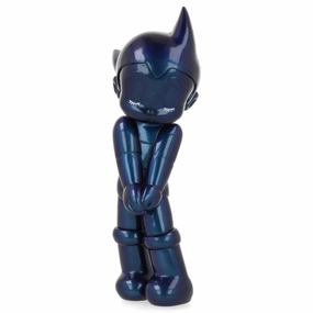 Fantasy Quest Astro Boy - Shy - Closed Eyes - Metal Blue