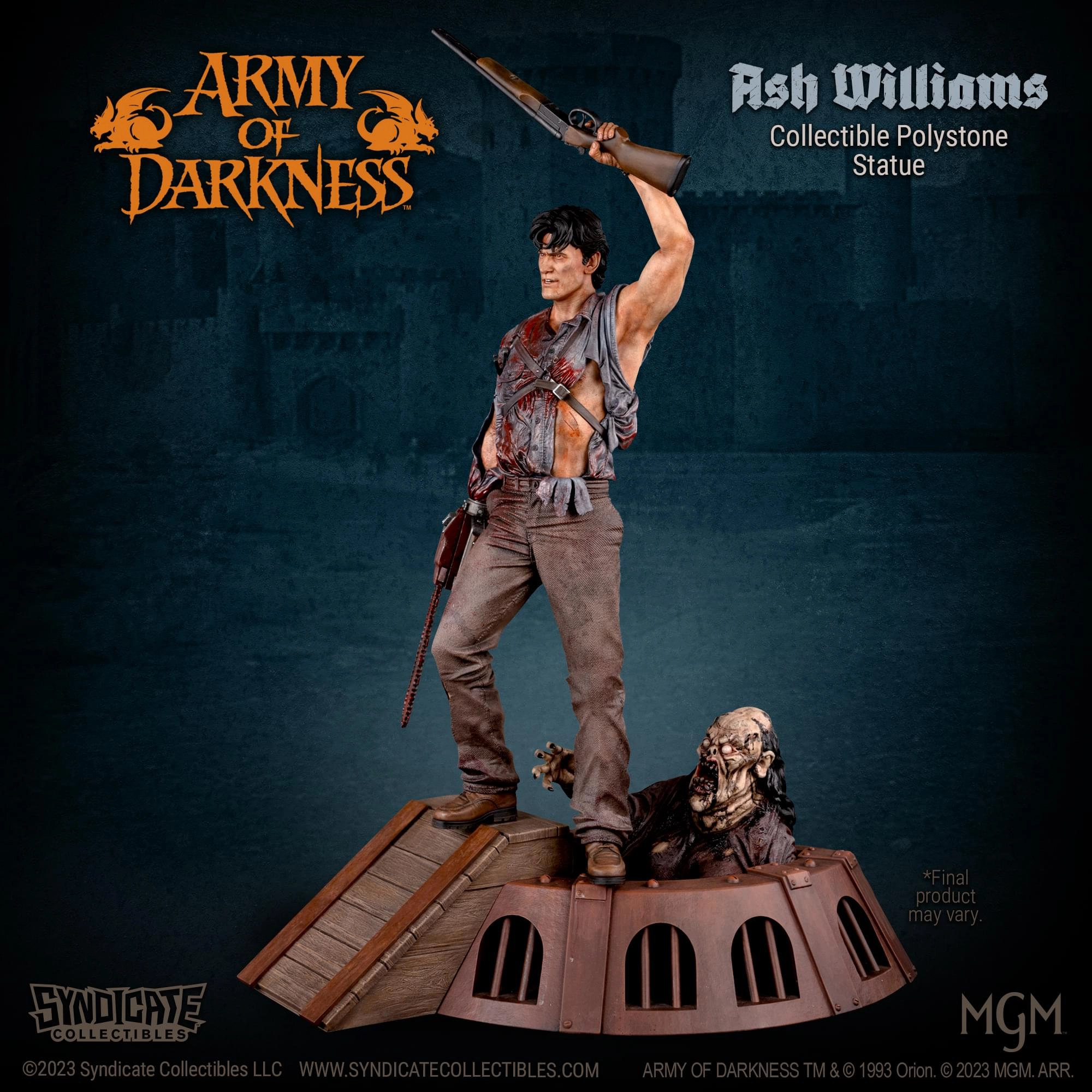 Social media Alternate Costume Army of Darkness - Ash Williams 1/10 Scale Statue