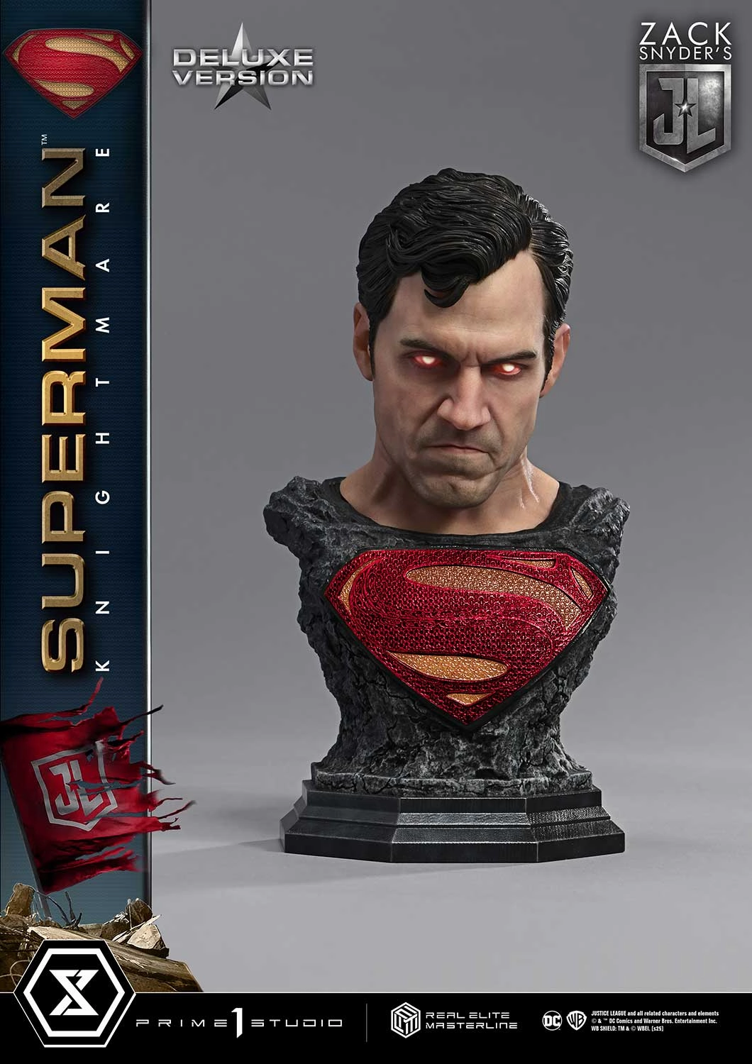Justice League - Superman (Knightmare Deluxe Bonus) 1/3 Scale Statue Apartment Living