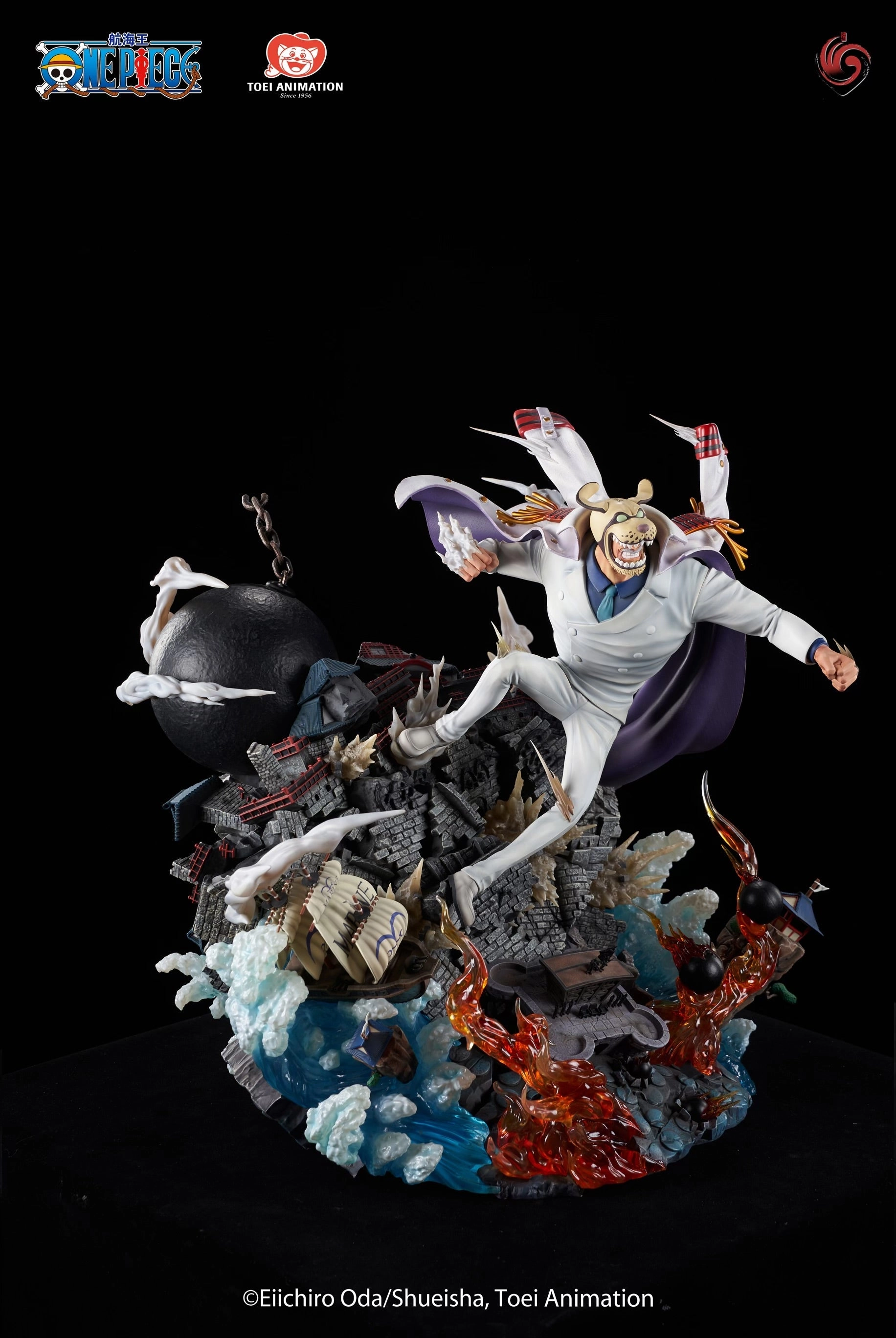 Vibrant Colors Fan Vote One Piece - Monkey D. Garp 1/6 Scale Statue