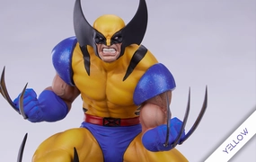 Pearlescent Shine Marvel Gamerverse - Wolverine (Yellow Suit) 1/10 Scale Statue