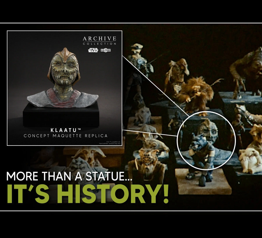Return of the Jedi - Klaatu (Legacy Edition) Concept Maquette Replica Art Replica