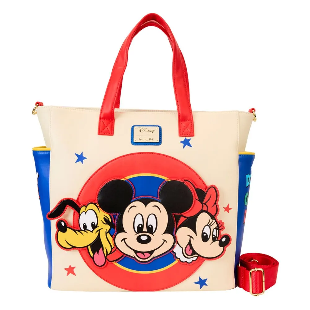 Eco Friendly Tote Classic Organizer Bag Disney by Loungefly Mickey & Friends Ryggs?ck och Tote Bag