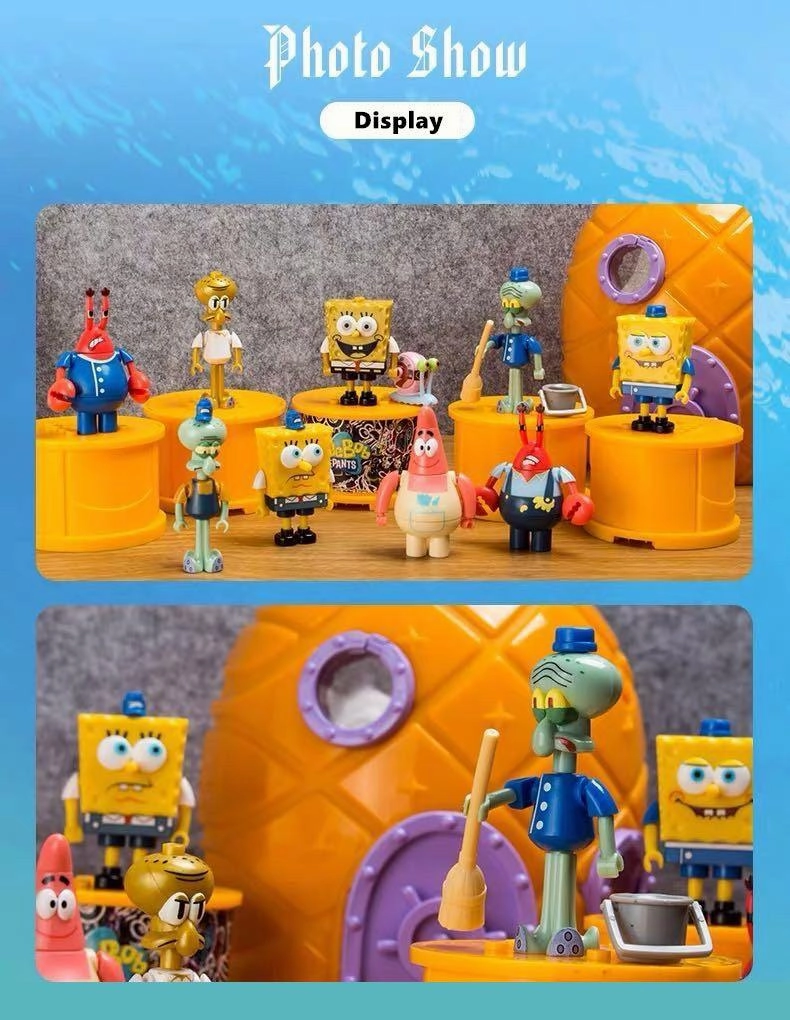SpongeBob SquarePants Mini Figure Creative Expression Ambiguous Ending