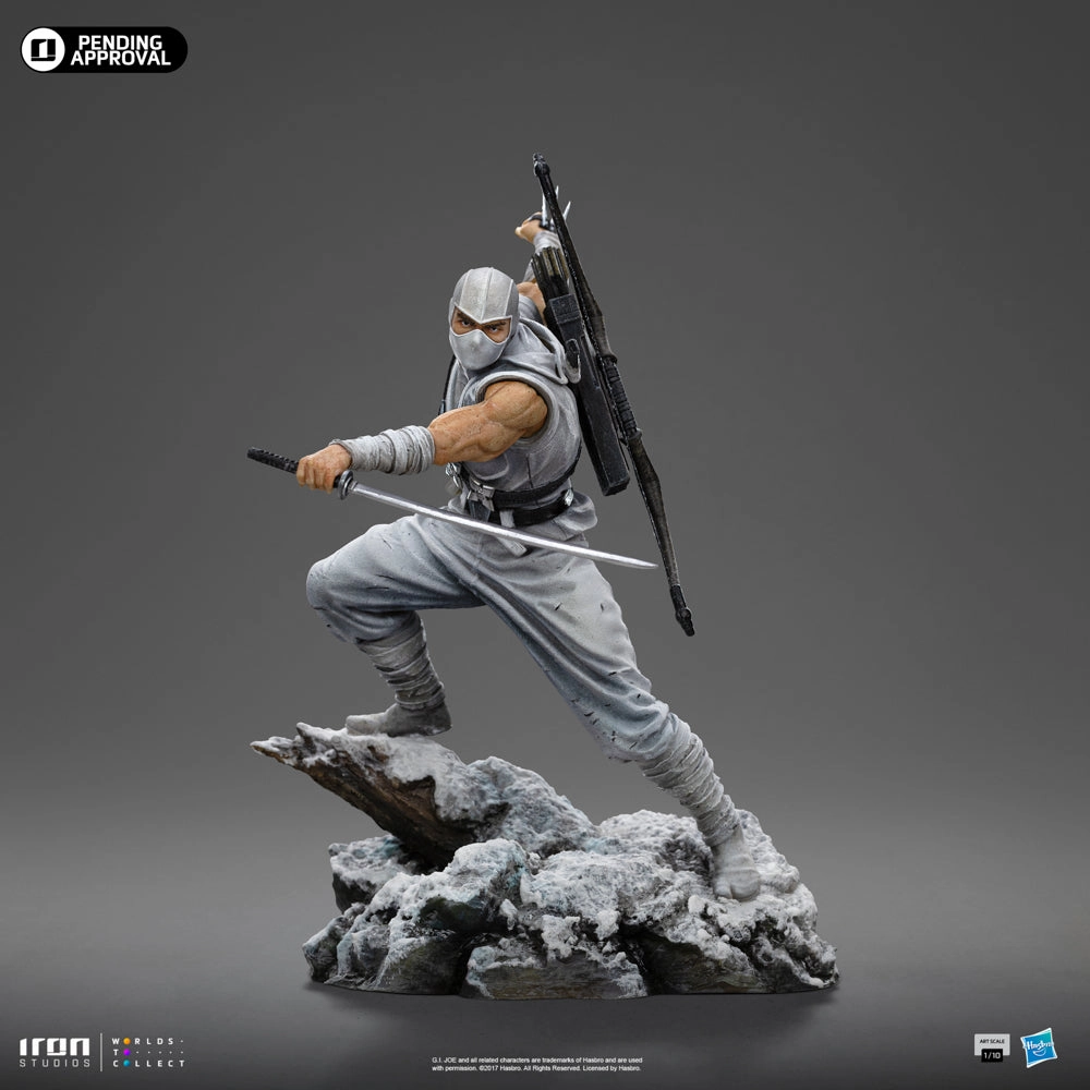 Battle Statue Abstract art G.I. Joe - Storm Shadow Art Scale 1/10