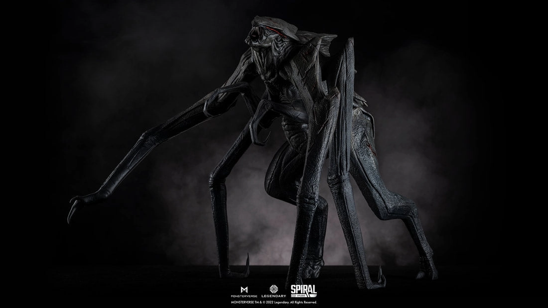 Godzilla King of the Monsters - Queen MUTO Statue Craft Project Museum Gift