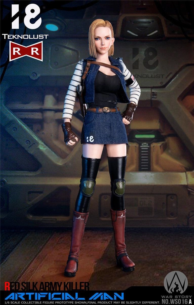 1:6 Artificial Man 18 Seamless Figure Regular Edition Low Poly Synergy System