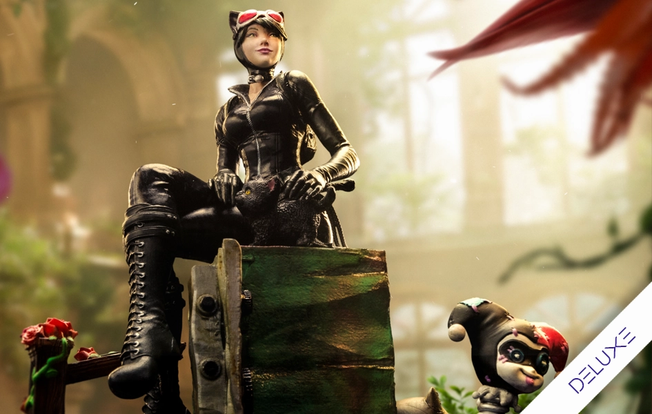 Gotham City Sirens - Catwoman Deluxe Art Scale 1/10 Historical Icon Themed Decor