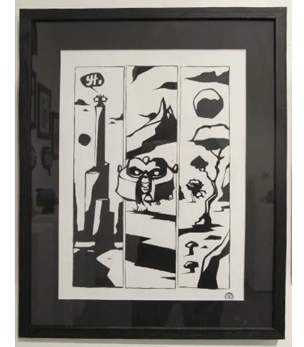 Sculpture Art Miniature Creation Chaos Kong Expo - Peinture A3 1