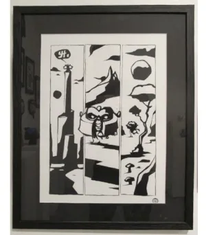 Sculpture Art Miniature Creation Chaos Kong Expo - Peinture A3 1