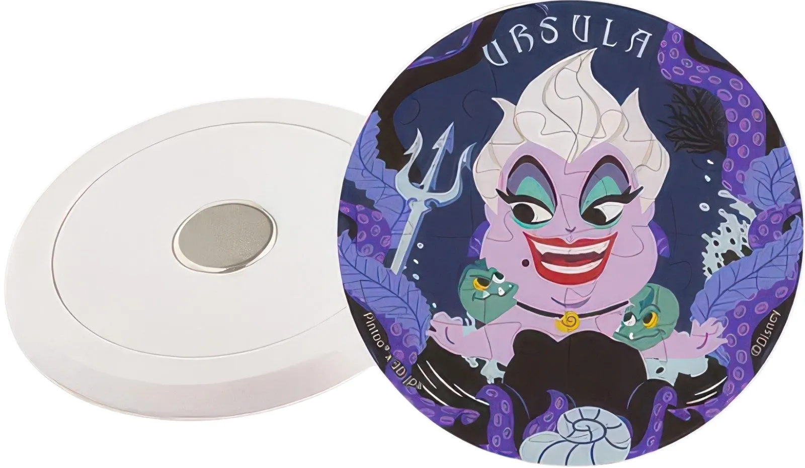 Skill Building Safety Guarantee Pintoo D1230??Evil Queens - Ursula??16 Pieces Magnet Puzzle