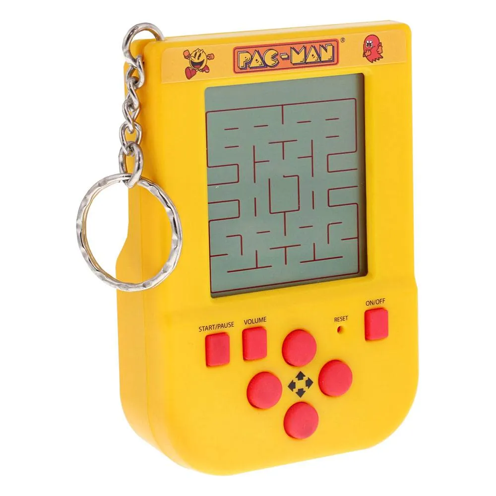 Benchmark Set Pac-Man Mini Retro Handheld Videospel Nyckelring