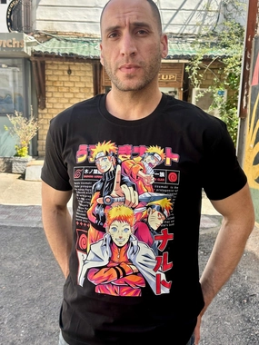T-shirt naruto Principle Follow Polymer Chain
