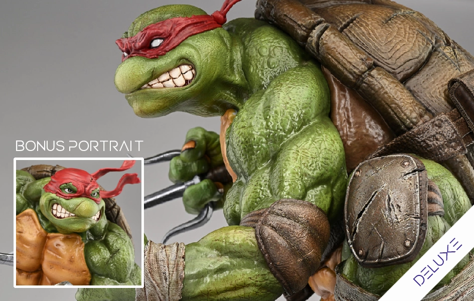 Raphael Deluxe 1/3 Scale Statue Pirate Model Cyborg Design