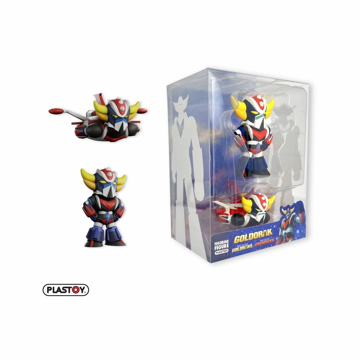 Assignment Submit GOLDORAK - Goldorak Spazer & Goldorak Grendizer Standing set 2 figures - PLASTOY