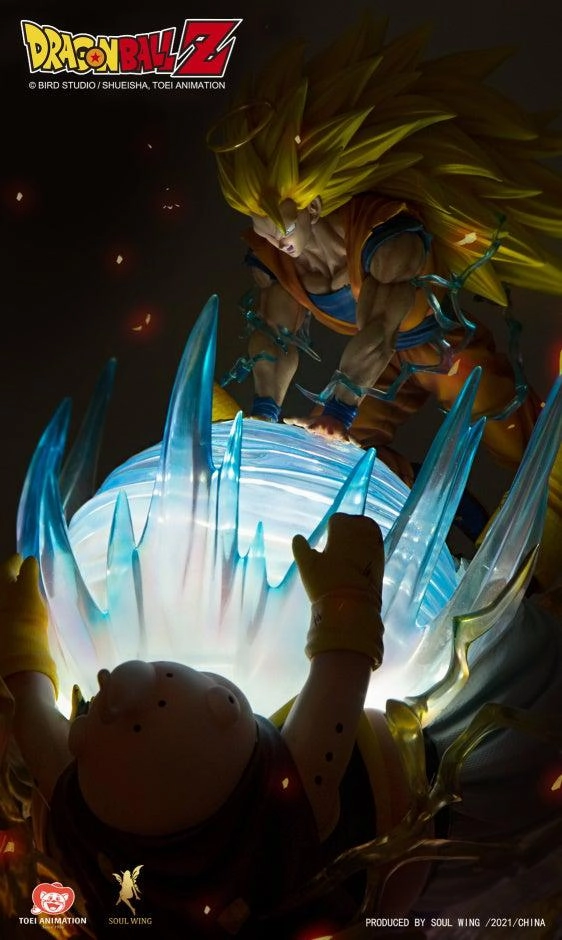 Custom Paint Dragon Ball Z - Son Goku vs Majin Buu