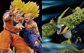 Therapeutic Hobby Forest Creature Gohan vs Cell 1/6 Scale Statue