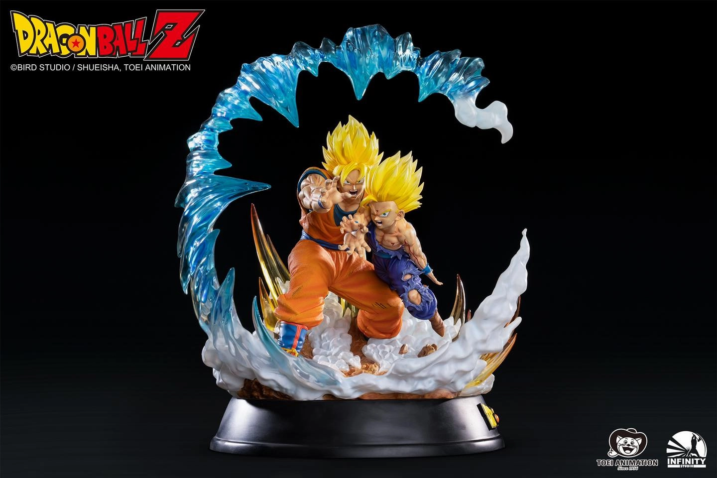 Gohan vs Cell 1/6 Scale Statue Desktop Model