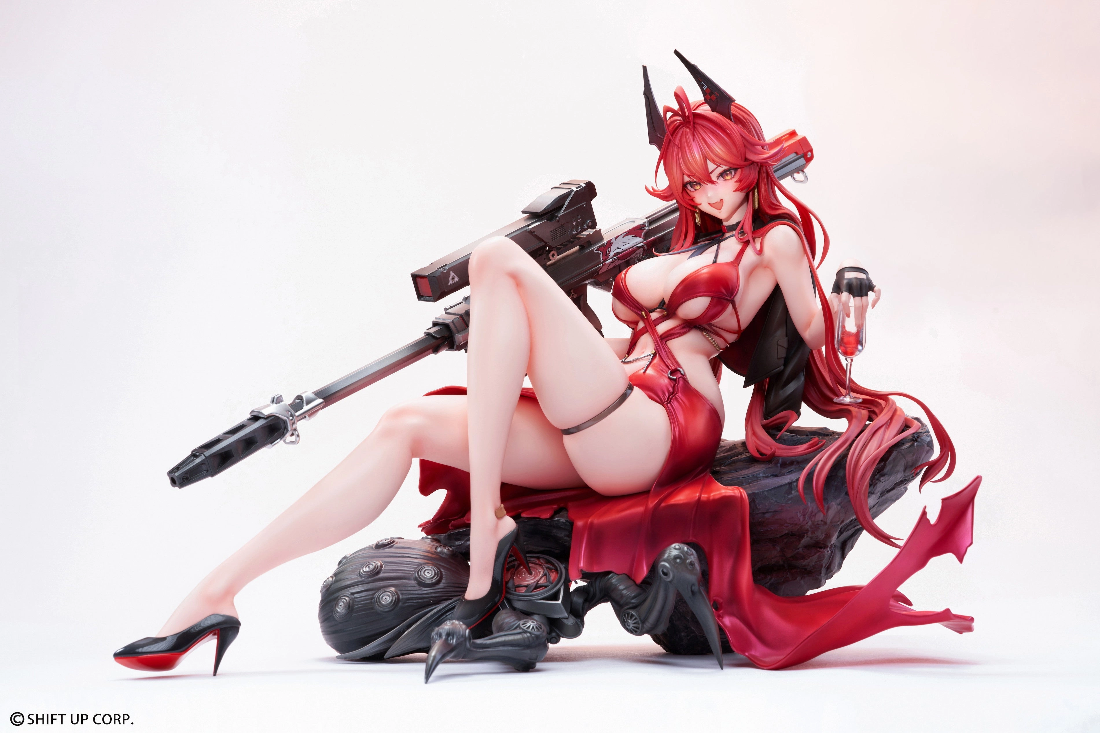 Crypto Art PVC Figure Goddess of Victory: Nikke - Red Hood (Nonsense Red Deluxe Ed.) 1/4 Scale Figure
