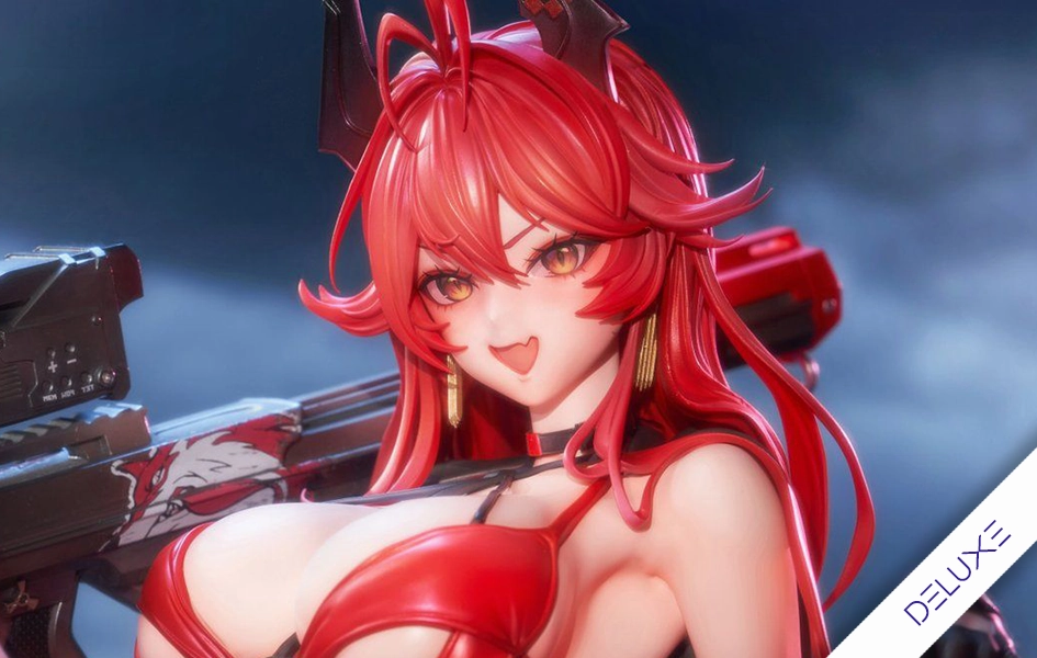 Gothic style Transforming Toy Goddess of Victory: Nikke - Red Hood (Nonsense Red Deluxe Ed.) 1/4 Scale Figure