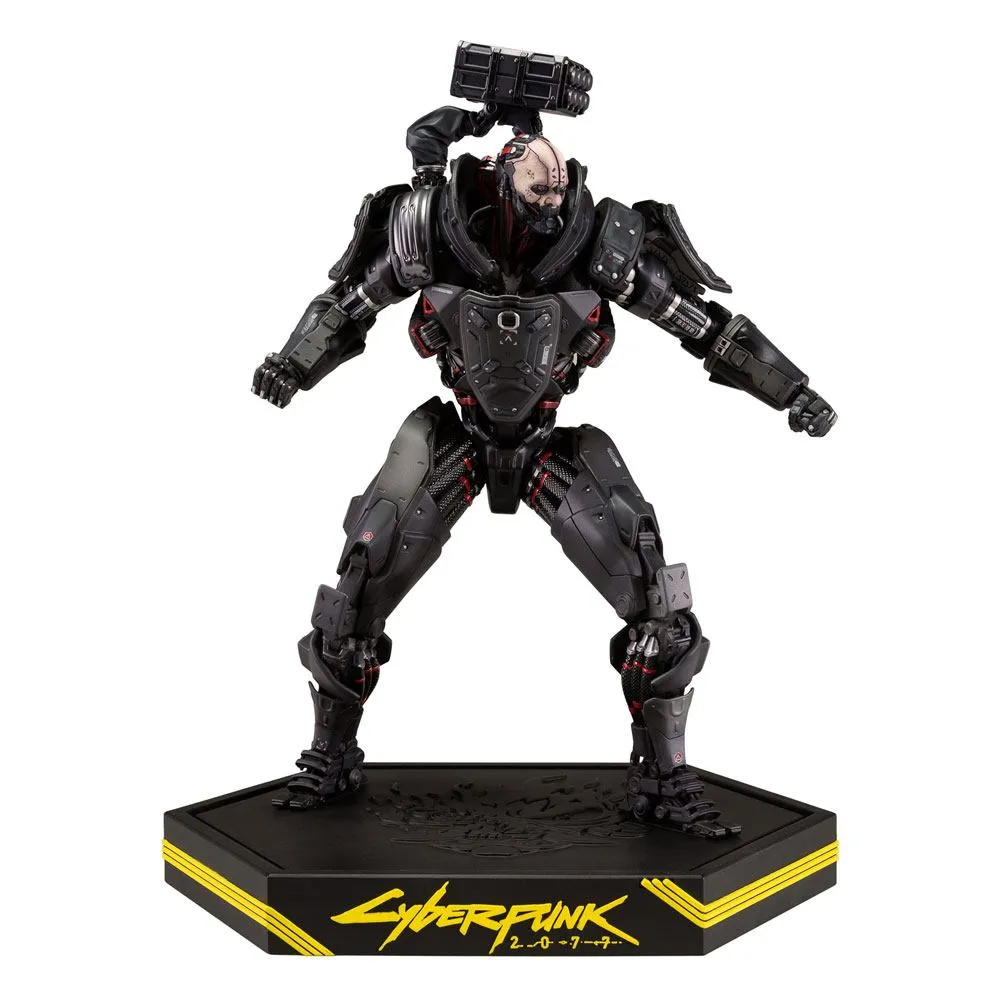 Cyberpunk 2077 PVC Figur Adam Smasher 30 cm Race Car Multiverse Theory