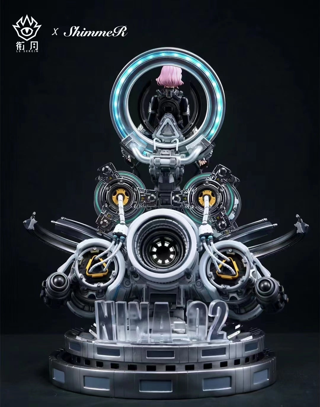 Medieval Knight Cyberpunk Art Collection - Source of Life Nina-02 1/6 Scale Statue