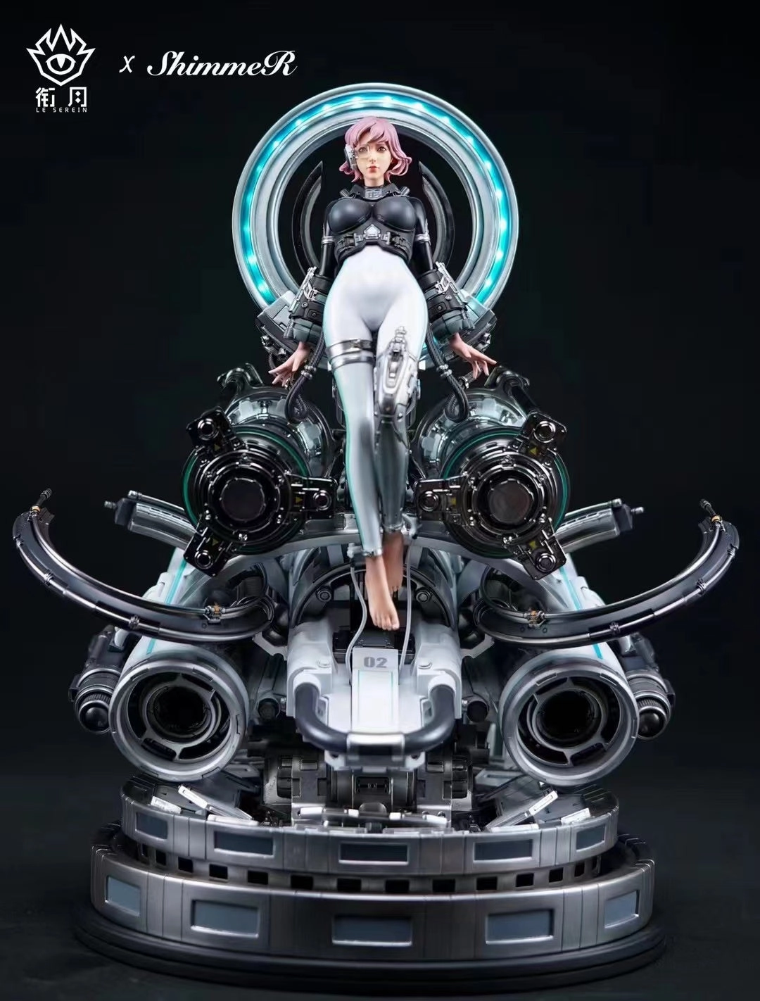 Cyberpunk Art Collection - Source of Life Nina-02 1/6 Scale Statue Creative Display Chibi Statue