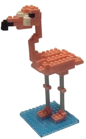 Expectation Exceed Daiso PB0014??Flamingo??90 Pieces Mini Block