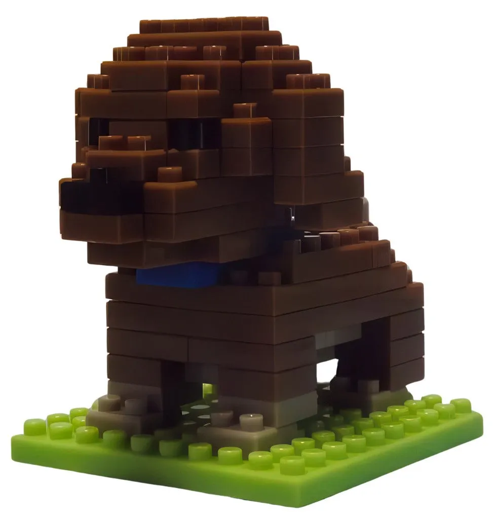 Lightning Effect Daiso PB0028??Toy Poodle??88 Pieces Mini Block