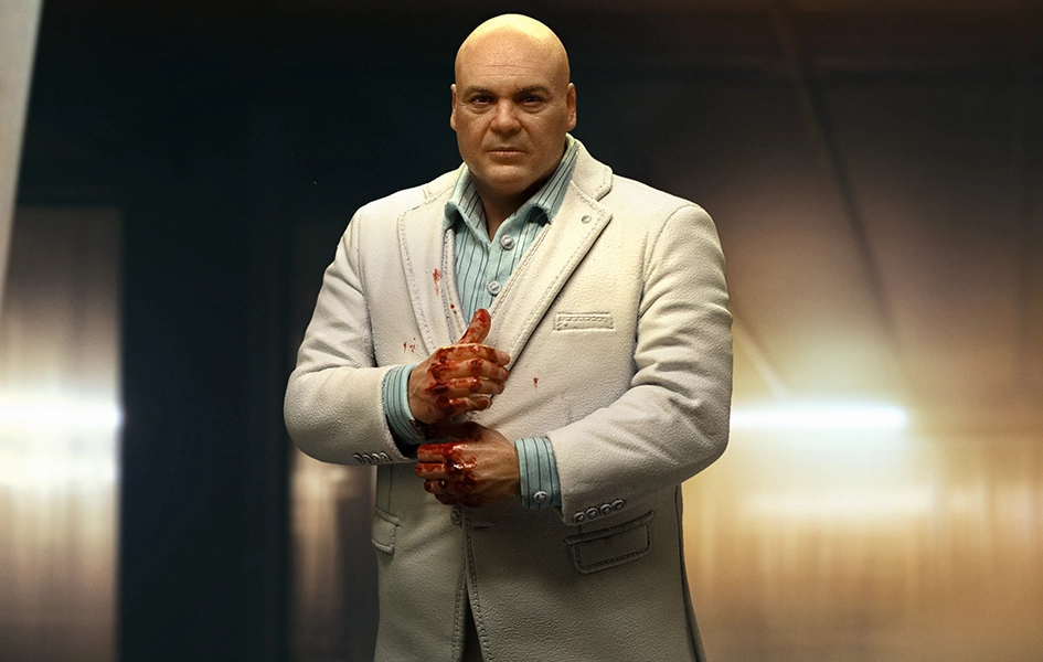 Daredevil: Born Again - Kingpin Art Scale 1/10 Wall Mounted