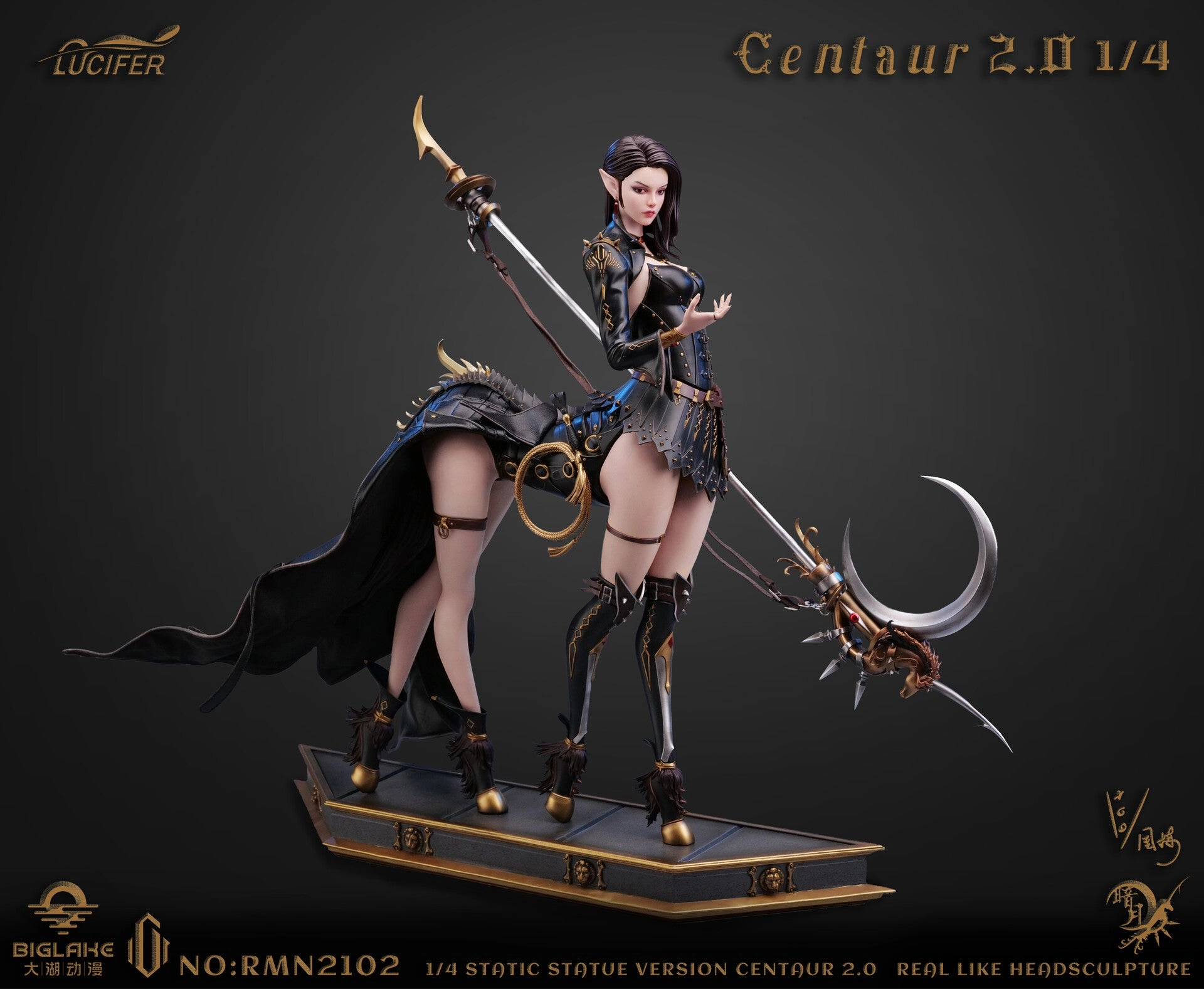 Preservation Tool Pearlescent Shine Dark Moon Centaur 2.0 1/4 Scale Statue