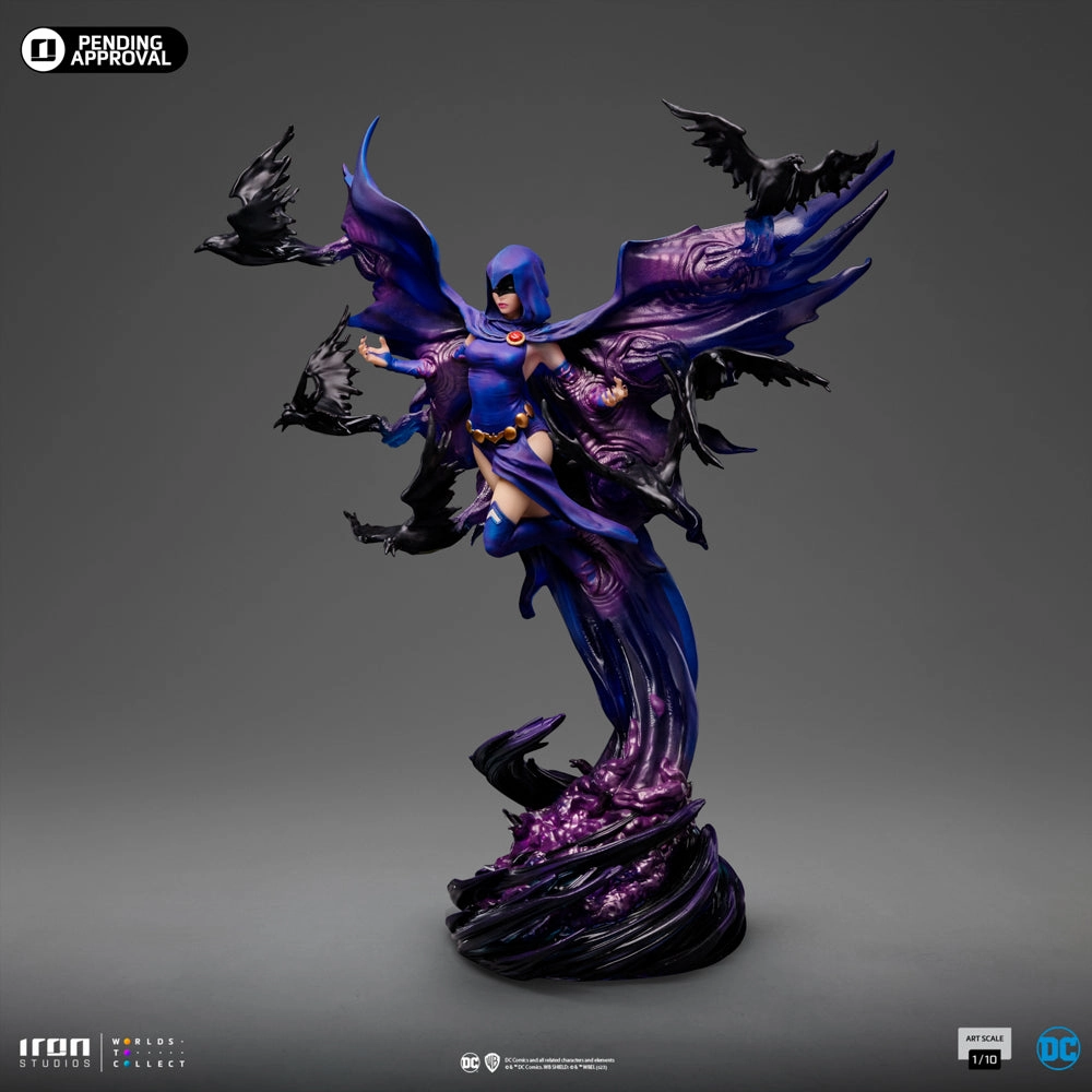DC Comics Series #8 - Raven Art Scale 1/10 Realistic Art Smart Toy